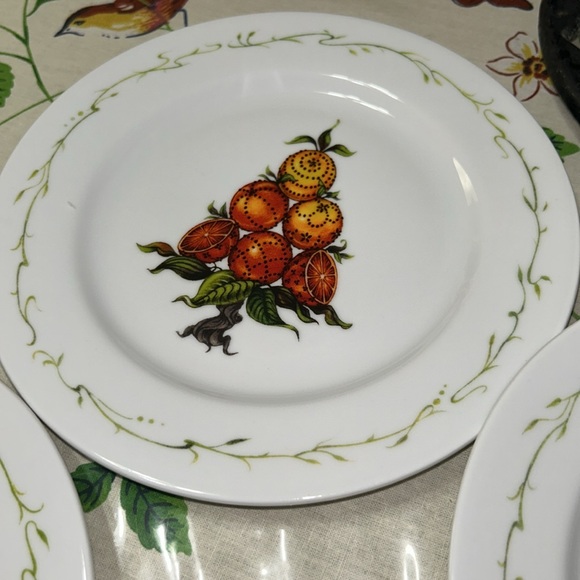 Vintage Colonial Williamsburg salad plates- set of four - Picture 6 of 13